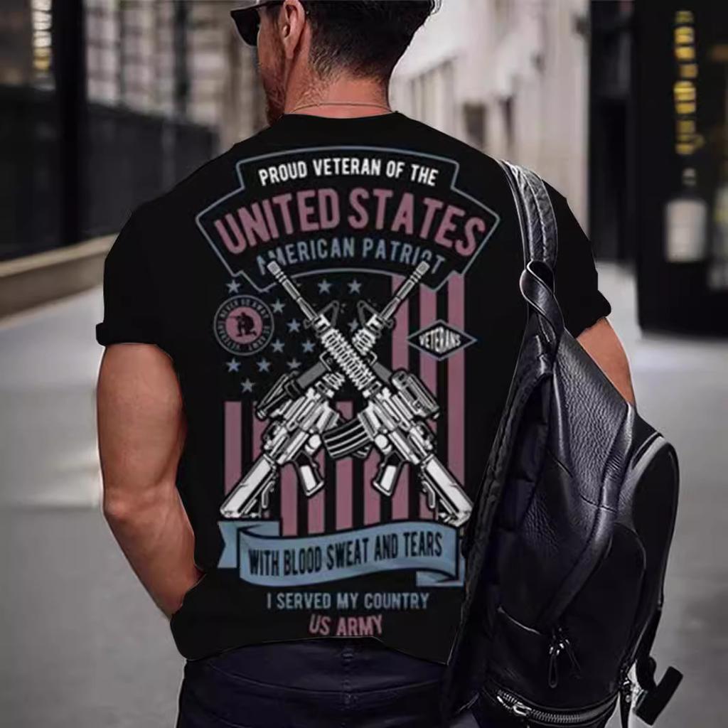 Летние мужские футболки с 3D принтом тигра и дракона, модные повседневные спортивная одежда с круглым вырезом и короткими рукавами, уличная одежда, топы большого размера