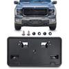 Front Bumper License Plate Bracket Holder For    Ford F-150 F150 F 150 Replacement For ML3Z-17A385-BB FO1068187,(May Not Fully Fit Your Model. See