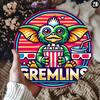 Винтажная металлическая алюминиевая табличка Gremlins Декор для дома Хэллоуин Подарок 8x8