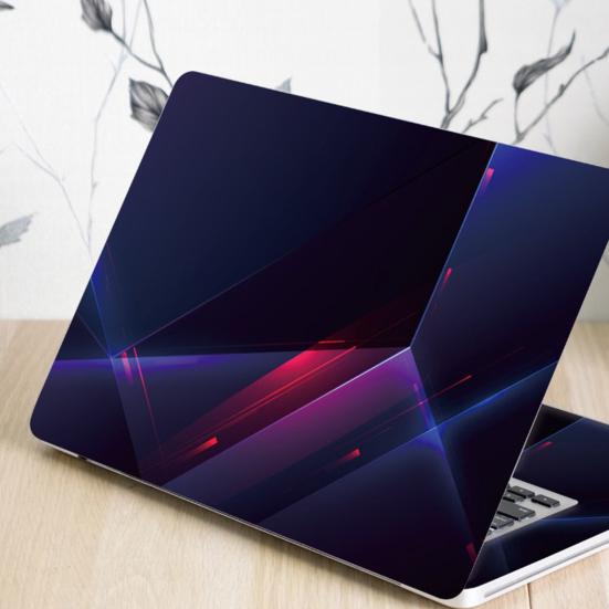 2 шт. Наклейка-скин для ноутбука Универсальная Устойчивая к царапинам Водонепроницаемая ПВХ Защитная наклейка для ноутбука Аксессуары для ПК