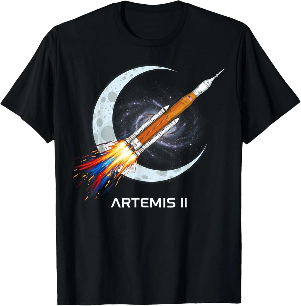 Artemis II Rocket Launch to The Moon Artemis 2 T- Shirt