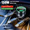 5 In 1 Usb Car Charger 3.0 Quick Charge 150w Super Fast Charging Adapter For Xiaomi Samsung Iphone 13 12 11 Pro Max Ipad Phone