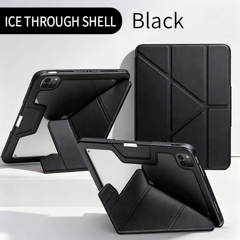 Магнитный чехол со складыванием Y для iPad 12-го 11-го Smat Cover iPad 10-го Air 5 4 10.9 iPad Air 11 M4 Pro 11 7-го 9-го 8-го ПОКОЛЕНИЯ 10.2 10.5 Оболочка
