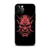 Чехол для телефона с японской самурайской маской Они для Apple Iphone 14 13 12 11 Pro Max 13 12 Mini Xs Max Xr X 7 8 6 6s Plus