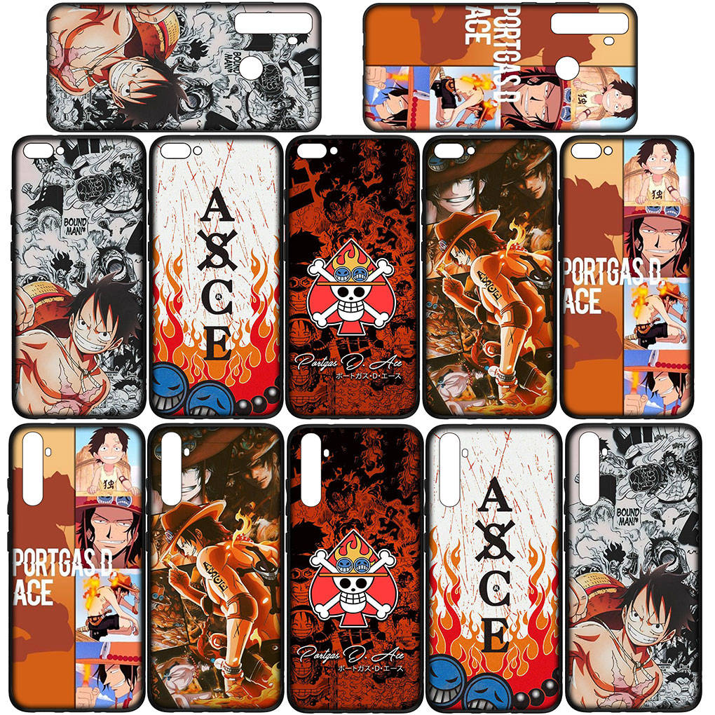 Чехол для телефона Samsung Galaxy S25 S24 S23 iPhone 16 15 Xiaomi Redmi Note 14 13 12 16E 8 9 X 11 Pro Max XR OPPO Moto Huawei Ace Luffy One Piece Cover