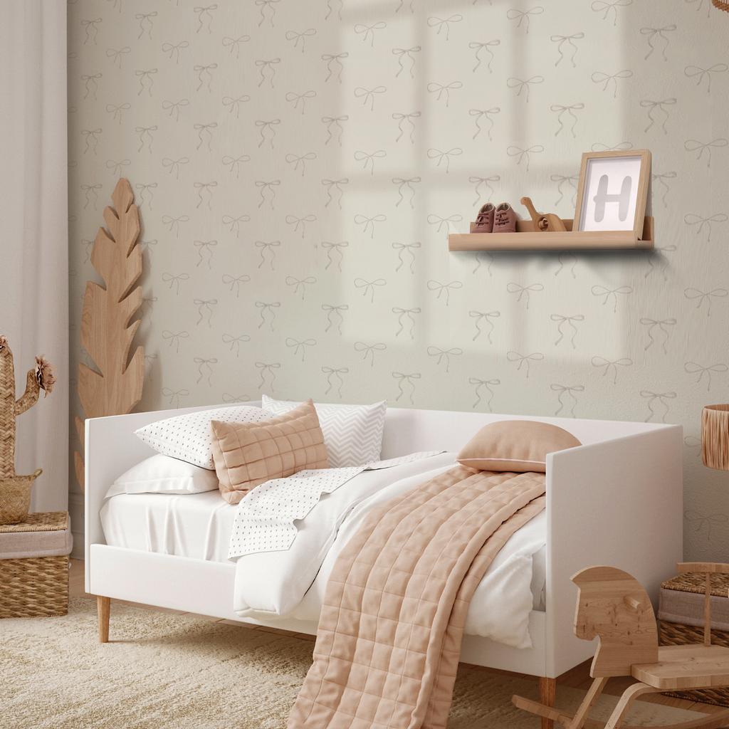 Обои самоклеящиеся виниловые с рисунком галстука-бабочки и ленты, винтажные французские, съемные, для шкафа, спальни