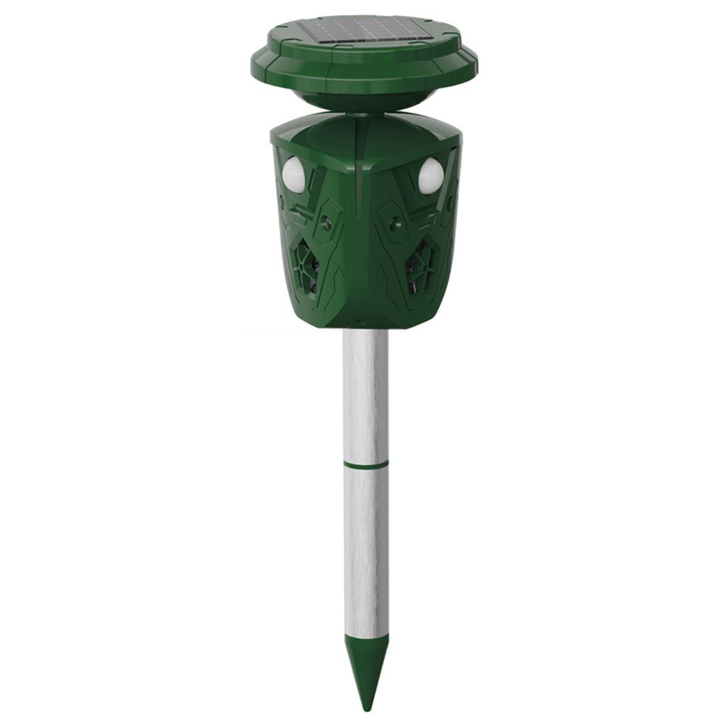 360 Degrees Solar Power and USB Charging Waterproof Dog Repellent Ultrasonic Cat Repeller