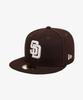 Официальная fitted кепка San Diego Padres MLB, альтернативный коричневый