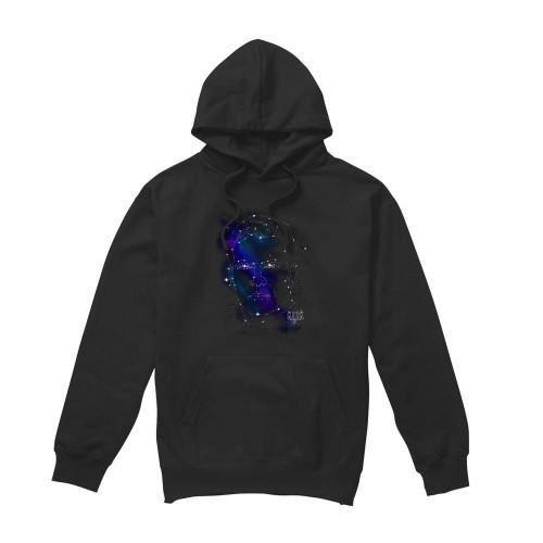 Star Trek Mens Captain Kirk Constellations Hoodie