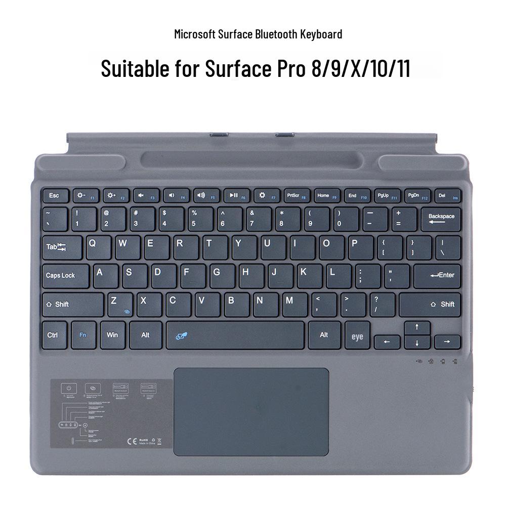 Беспроводная магнитная тонкая клавиатура-чехол для планшетов Microsoft Surface Pro