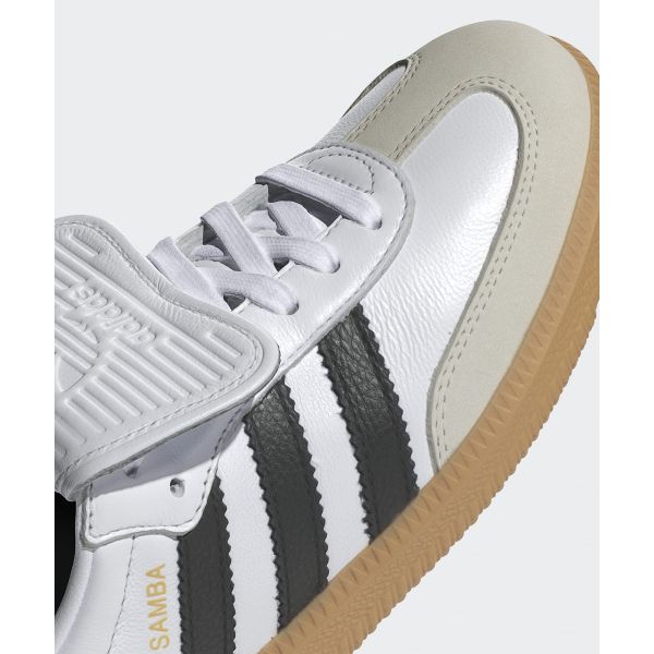 adidas Женские кроссовки Samba LT White Black Gum Cloud-White Core-Black Gold-Metallic IG4279