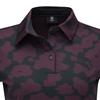 ANEW GOLF Women Fa Flower Pattern Short T-Shirt_Bu