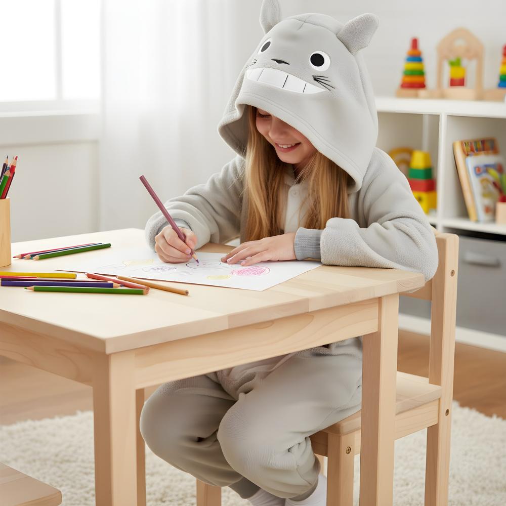 Piżama Onesie Kigurumi Kostium Przebranie Totoro Dzieci 125-135Cm