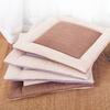 New Removable Linen Chair Cushion Washable Soft Chair Cushion Breathable Thickened Seat Cushion