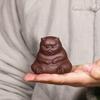 Очаровательная керамическая чайная фигурка домашнего любимца, сердитый кот, дизайн, тонкая работа, чайный столик, стол, чайная, украшение для дома, орнамент