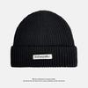Thick Knitted Hat with Big Head Circumference and Small Face Small Woolen Hat To Prevent Cold and Keep Warm Ear Protecting Head Covering Cold Hat
