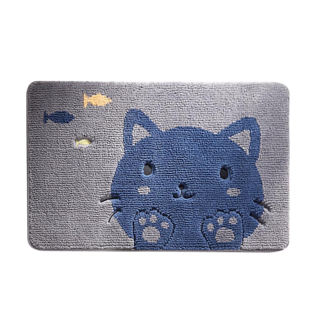 Мультяшный дверной коврик, дверной коврик, впитывающий коврик для ног, домашняя дверь, ванная комната, вход, противоскользящий коврик, ковер