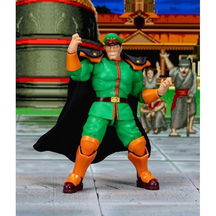 Jada Toys - Ultra Street Fighter II: The Final Challengers - Figurine 1/12 M. Bison Deluxe 15 Cm