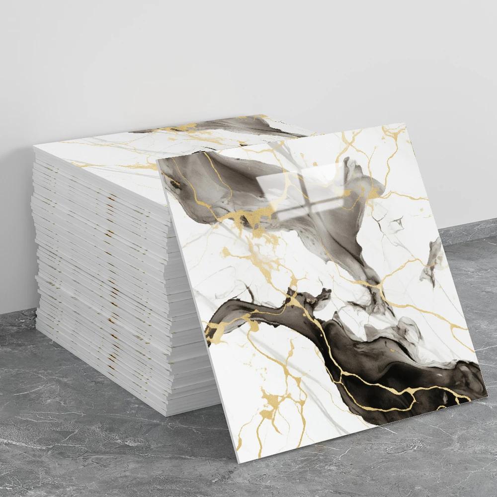 Plane Wall Stickers TV Background Wall Renovation Home Decoration Vinyl Sticker Imitation Tile Self-adhesive Foam PVC Wallpapers