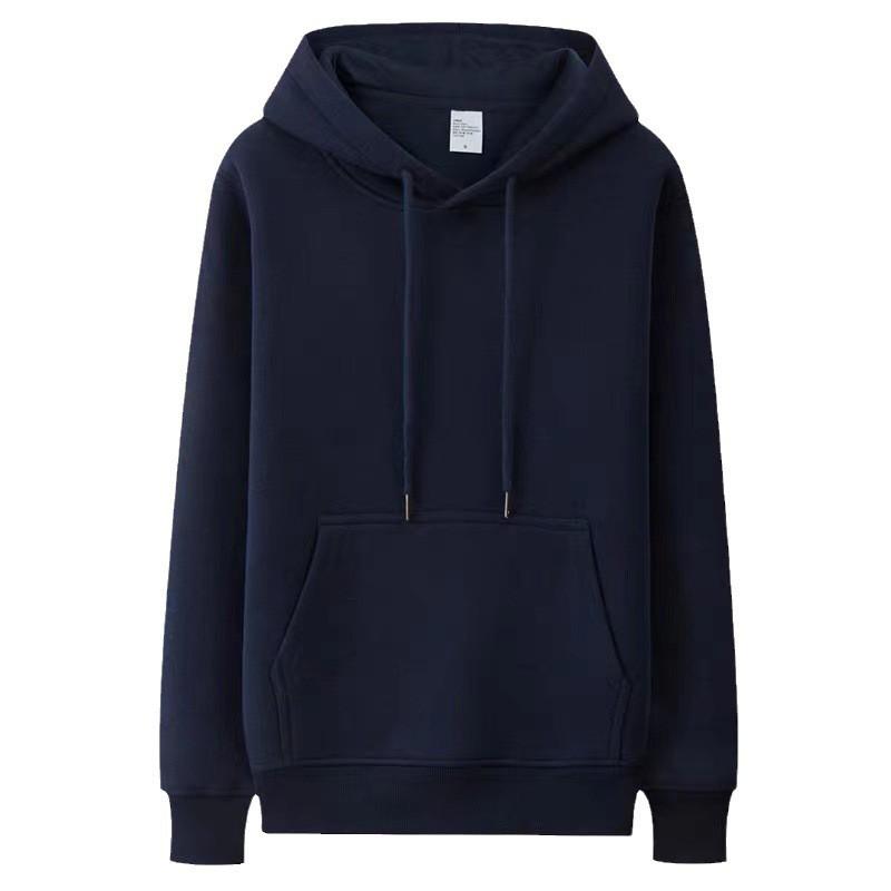 Mens Oversized Hooded Sweatshirt Loose Fit Cotton Pullover Casual Streetwear
