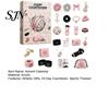 Christmas Countdown Box for Teens Volleyball Girl Advent Calendar, 24-Day Sports Accessories School Team Presents with Hair Ties Charms Socks,