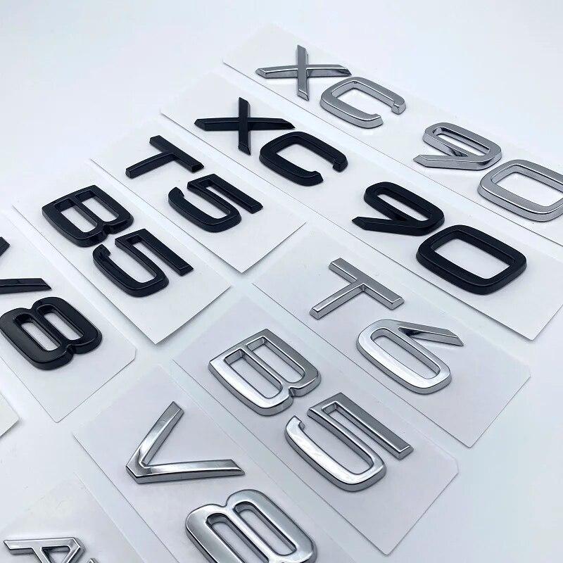 3D AWD T3 T5 T6 T8 логотип эмблема значок наклейка автомобиля наклейка для Volvo C30 V40 V60 S40 S60 XC60 XC90 XC40 S80 S90 S80L S60L автомобильный Стайлинг