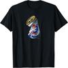 Unisex T-shirt Old Crushed Beer Can Style T-shirt T-Shirt