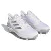New Adidas Adizero Purehustle 3 Elite Cloud White Silver Metallic Women's IG7133