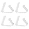 4Pcs Tablecloth Clips Transparent High Strength Smooth Easy To Install Table Cloth