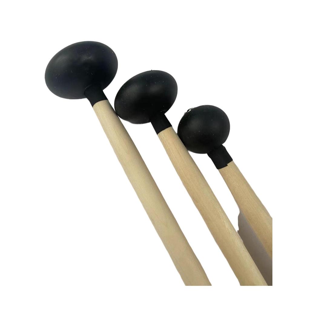 Aluminum Glockenspiel Mallet, Steel Xylophone Beater, Wooden Xylophone Hammer, Steel Drum Stick, Clapper Mallet - Non-Slip.