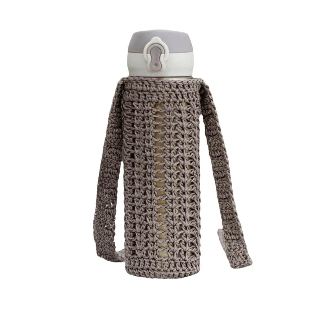 Reusable Water Bottle Carrier Bag Handmade Cup Sleeve Pouch Thermos Cup Sleeve Water Bottles