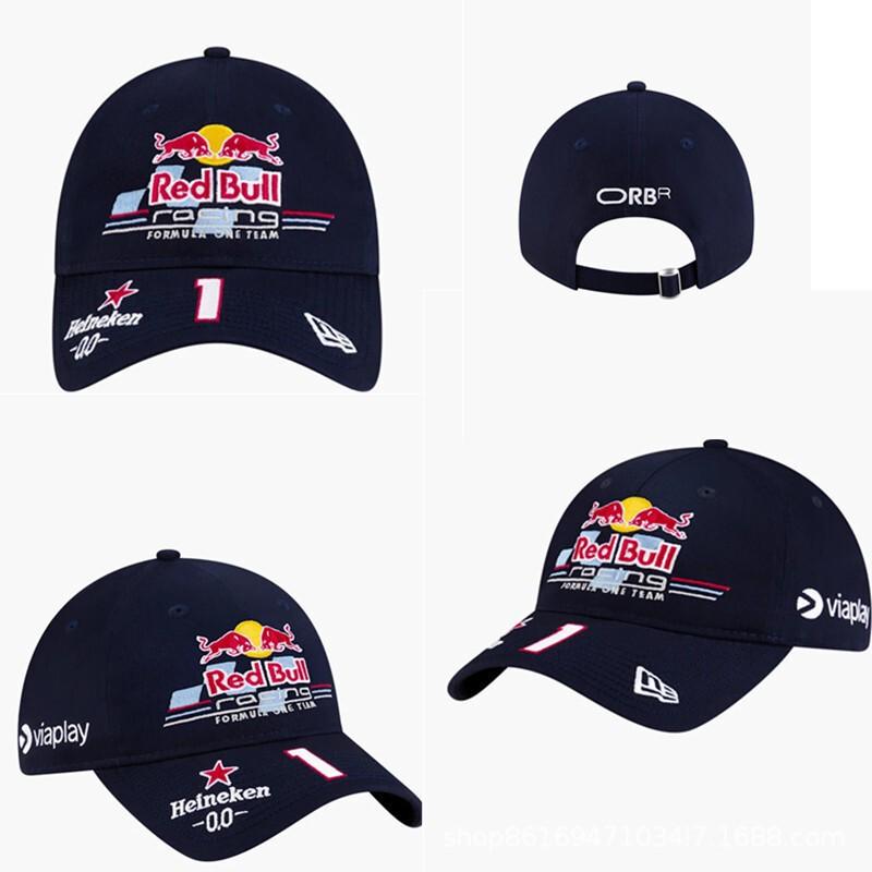 F1 Red Bull Racing Team Max Verstappen 2026 Season Baseball Cap Curved Brim Cotton Linen Snapback Hat Men Women