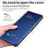 Магнитный пластиковый чехол для телефона Samsung Galaxy Z Fold 6 5 4 3 Fold6 Fold5 Fold4 Fold3 5G противоударный зеркальный кожаный чехол-держатель