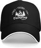 Fires Friends Fun Camping Crew Бейсболка Полиэстер Регулируемая Уличная Четыре сезона Унисекс Взрослый