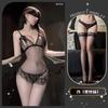 Sexy underwear, sexy lace, pure desire wind mesh, perspective bow, sweet girl hollow gauze skirt