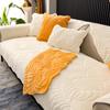 Plush Velvet Sofa Covers Slipcovers Sofa Towel Warm Universal Non-slip Couch Cover for Living Room Decorative Capa De Sofa