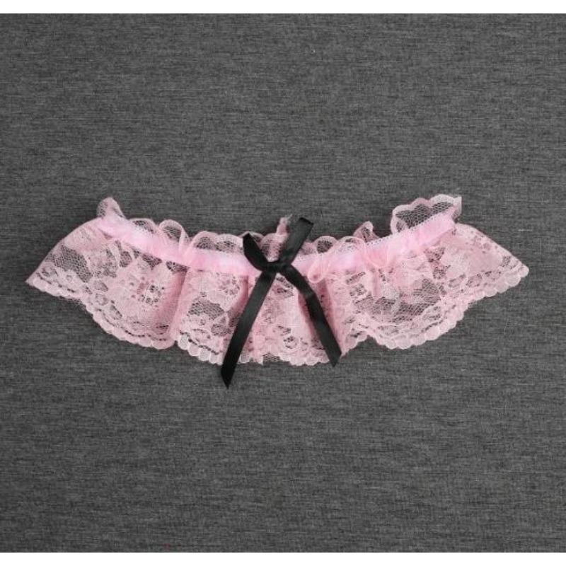 Вышивка Цветок Бисероплетение Белые Сексуальные Подвязки на Ногу Кольцо на Бедро Свадебная Подвязка на Ногу Свадебная Вечеринка Косплей Подвязка на Ногу Пояс Подтяжка