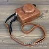 Vintage-Style PU Camera Shoulder Bag Sony ZV-1F Compact Mirrorless Protection Case