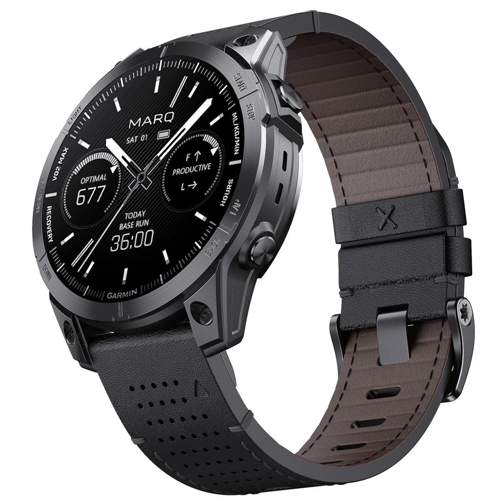 26 мм Кожаный ремешок для часов Garmin Fenix5X/5XPlus 6X/6XPro 7X/3/3HR, легко надеваемый, 22 мм Fenix5 6 7 Instinct Браслет