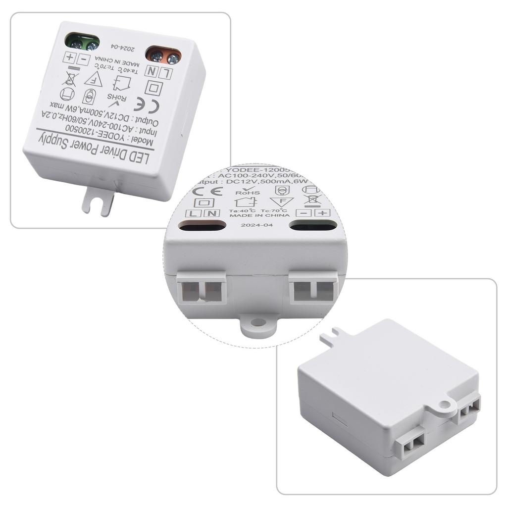 Stable Performance DC12V 6W LED Power Supply for LED Displays and Doorbells