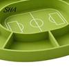 Football Field Snack Tray Tray, with Multiple Partitions, Durable PETG Party Platter Supply for Watch Parties And Game Day Snacks Organizer