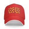 Lemon Yellow Baseball Caps Fashion Casquette for Unisex Women Adjustable Casual Trucker Hats for Sports Outdoor Activities