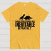 Curse your sudden but inevitable betrayal! Cotton Summer Casual Cool Loose T-Shirt