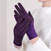 Thick Touch-Screen Gloves Elegant Windproof Suede Gloves Daily Wear Winter Thermal Gloves  Driving