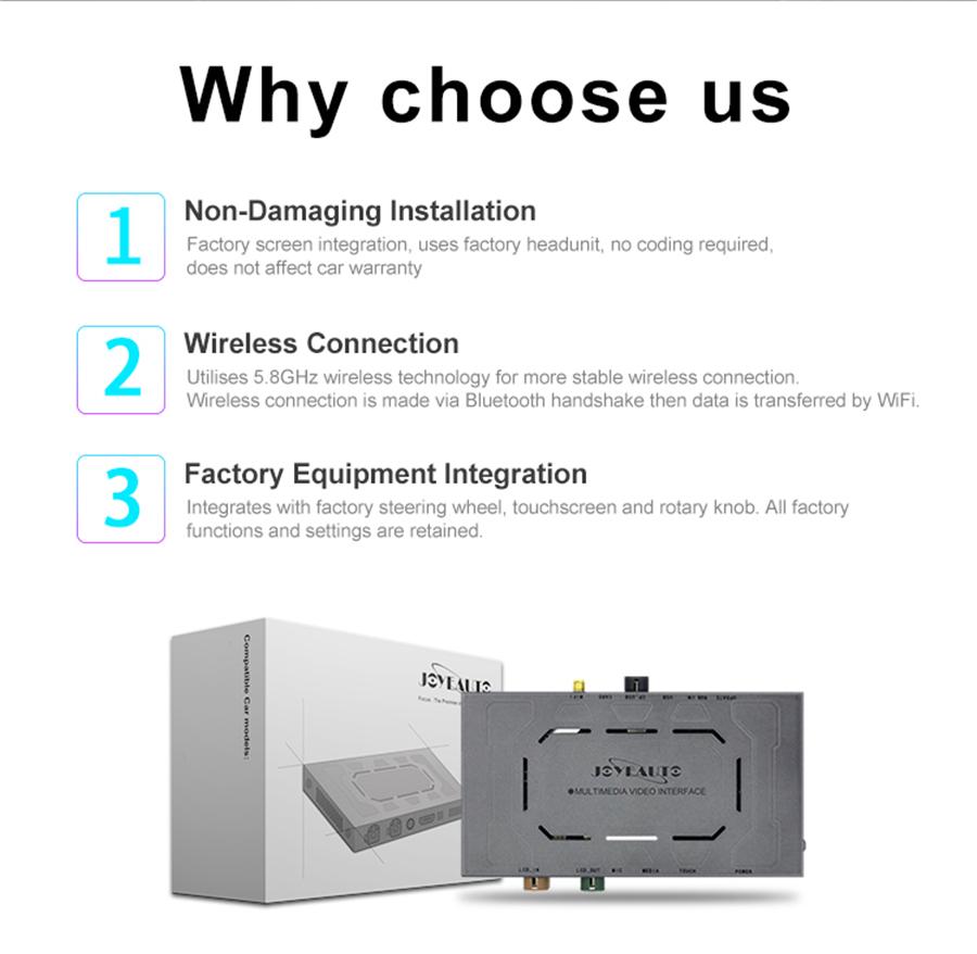 Для BMW CIC System 2009-2012 WiFi Беспроводной Применить CarPlay Модуль & Android Auto