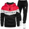 2025 Men's Sets Spring Autumn Zipper Hoodie and Pants 2 Pieces Casual Tracksuit Male Brand Running Jogging Sportswear Suit
