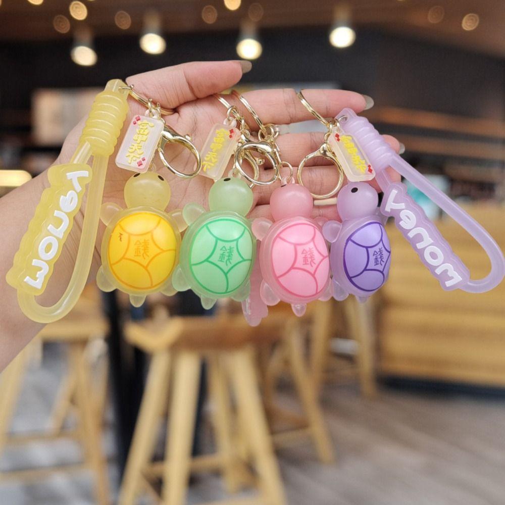 Rich Turtle Bag Pendant Cute Sea Turtle Keychain Fashion   Hanging Accessory