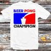 Футболка Чемпион по Бирпонгу Игрок Пабного Геймера Игрок T Shirt B1176