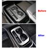For Volkswagen VW ID.4 ID4  2022 2023 Car Interior Part Refit Gearbox Gear Shift Panel Frame Cover Trim Sticker Anit