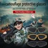 1 шт. Очки для охоты и пейнтбола Защитные очки Сетчатые стальные Airsoft Сетчатые очки Ударопрочность Защита глаз для игр